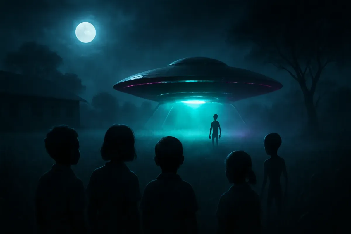 Incydent w Ariel School Zimbabwe - spotkanie dzieci z kosmitami