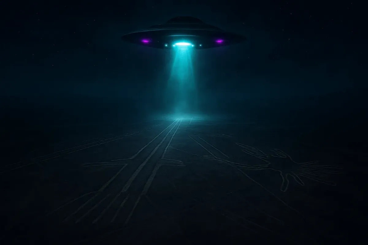 Linie Nazca - lądowisko dla kosmicznych gości?