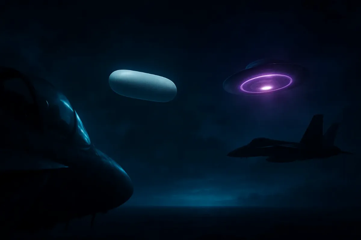 Nagrania pilotów US Navy - obiekty Tic-Tac i Gimbal