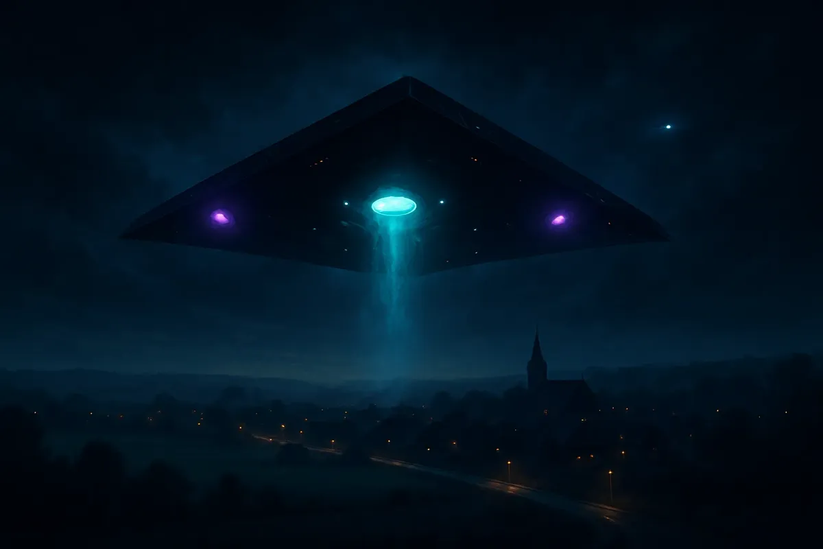 Obserwacje UFO nad Belgią w 1989-1990