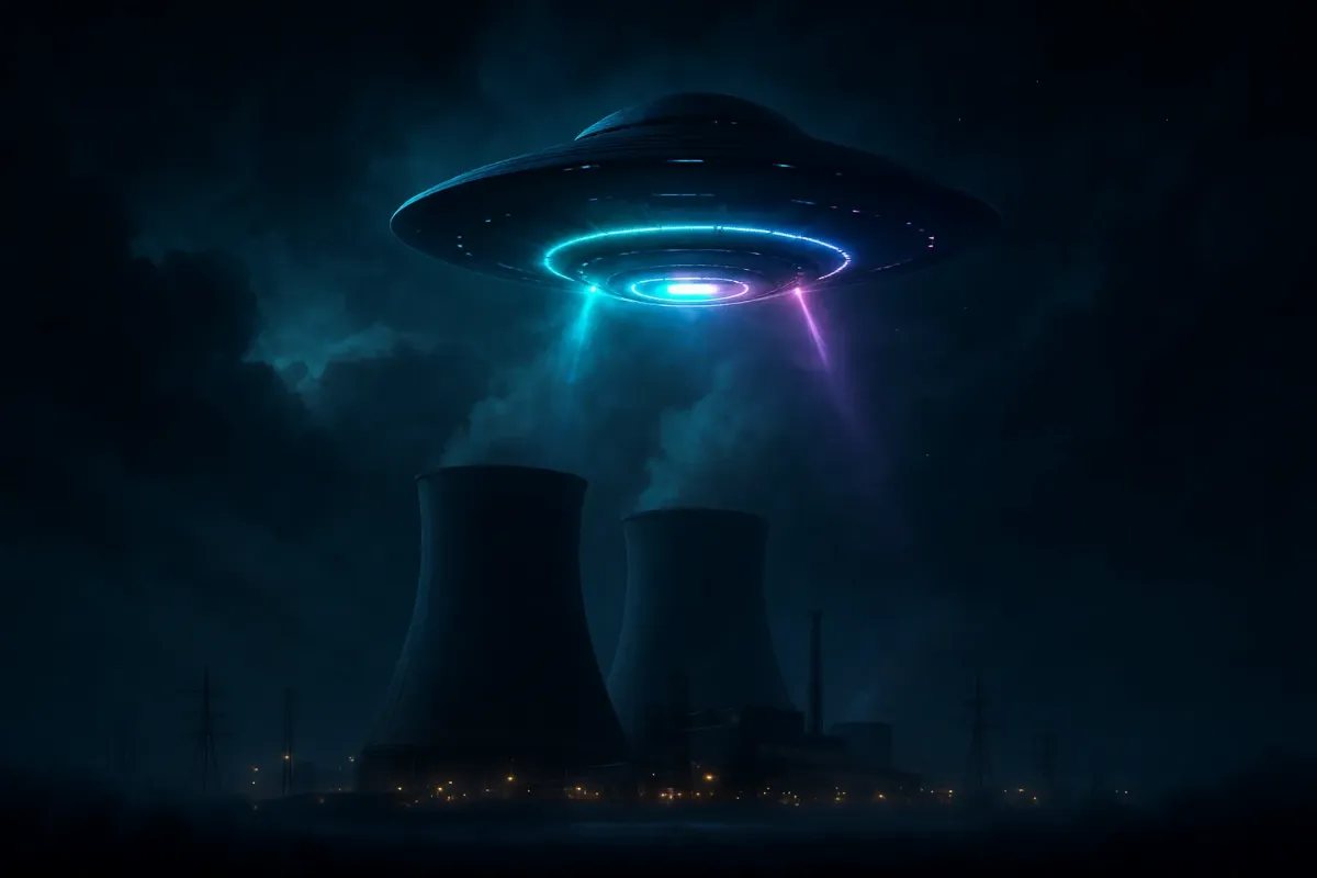 UFO nad elektrowniami jądrowymi - wzorzec obserwacji